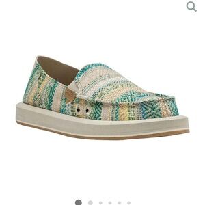 NWT Sanuk Donna Soft Top Artesano Slip-on Shoes - Size 6